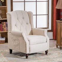 The chair is excellent as a single chair but can. Small Wing Chair Wingback Recliners You Ll Love In 2021 Wayfair