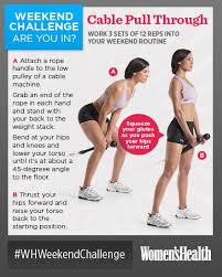 10 of my favorite exercises on the cable machine only! Hearst Magazines Cable Machine Workout Glutes Workout Cable Workout