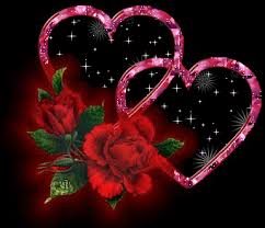 صور متحركة جميلة رمزيات وخلفيات متحركة روعة ميكساتك Hearts And Roses Valentine Picture Happy Valentine