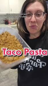 Leftover Taco Meat Recipe: Easy Taco Pasta