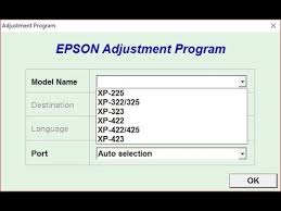 Microsoft windows supported operating system. Reset Epson Xp225 Xp322 Xp325 Xp323 Xp422 Xp423 Xp425 Youtube