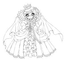 Kids can have some fun colouring in our own interpretation of this part of the story with our falling down the rabbit hole colouring page. The Queen Of Hearts Chibi Coloring Pages Heart Coloring Pages Cute Coloring Pages