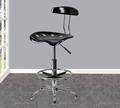 Tall Drafting Chair Without Wheels Home Office Bar Desk Swivel Stool Adjustable Counter Height Ergono Modern Armless Chair Portable Workbench Drafting Chair