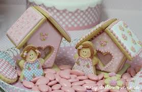 CENTRO DE MESA CON GALLETAS