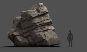 Modular Rocks 3d Model Environment Concept Art Art Rock