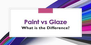 Faux finishes that depend on negative techniques, such as sponging off or combing, and elaborate. What Is The Difference Between Paint And Glaze