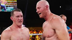 The weight of two codes lays solely on the shoulders of paul gallen & barry hall as they go toe to toe in melbourne. Boxing Former Afl Champion Barry Hall Will Get Back In The Ring For Two More Fights