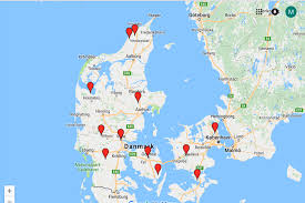 Kun én forfatter modtager hæderen og de medfølgende 100.000 kroner. Danmarkskort Vittrup