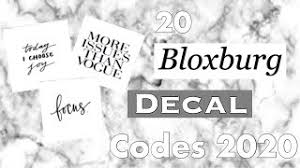How to make your own bloxburg cafe menu videosmove com. Roblox Bloxburg Aesthetic Decal Codes 2020 Youtube