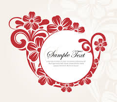 Stylish Circle Flower Banner Design Vector Template Flower Design Vector Henna Flower Designs Free Vector Art