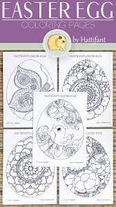 * this post may contain affiliate links for your convenience. Coloring Pages Easter Eggs Hattifant