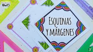 Habrá quienes deseen escribir un ensayo en un tono personal, íntimo y poética. Esquinas Marcos Y Margenes Para Cuadernos 2 Como Hacer Margenes Faciles Y Bonitos Youtube