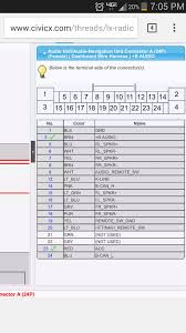 Need the code for your honda radio or navigation? 2016 17 Ex Factory Radio Wiring Diagram Needed 2016 Honda Civic Forum 10th Gen Type R Forum Si Forum Civicx Com