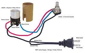 6 position rotary switch wiring diagram experience of wiring diagram. Lamp Parts And Repair Lamp Doctor 3 Way Keyless Socket Interior