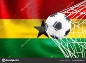 Fifa World Cup 2022 Ghana National Flag Soccer Ball Net — Stock ...