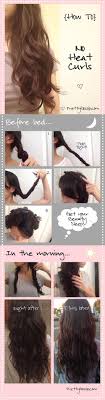 We have collected the latest most popular super easy, five minutes hairstyles for you. Easy No Heat Beach Waves Worth A Try P Pretty Hairstyles Hair Styles Curls No Heat