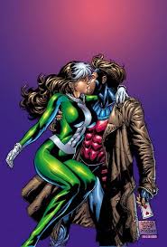 Rogue And Gambit Kiss Gambit And Rogue Share A Rare Kiss From The Cover Of Gambit 16 By Rogue Gambit Comics Love Marvel Rogue