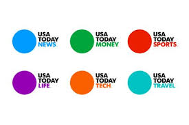 New Usa Today Logo S Design Branding Newspaper Art