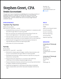 A quality resume objective is clear, concise andconfident. 5 Accountant Resume Examples That Worked In 2021