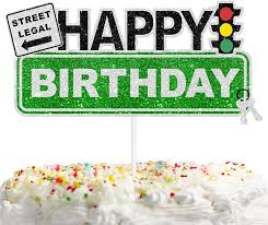 If you like elephant baby shower cake, you might love these ideas. Traffic Light Happy Birthday Cake Topper Black White Glitter Transportation Theme Decorations Baby Shower Birthday Party Decor Supplies Cake Cupcake Toppers Toys Games Pogrebnoneven Rs