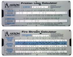 Fire Stream Friction Loss Calculator