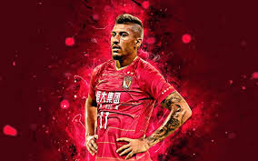 In the current club guangzhou evergrande played 1 seasons, during this time he played 27 matches and scored 12 goals. Download Wallpapers 4k Paulinho Abstract Art Football Stars Guangzhou Evergrande Soccer Jose Paulo Bezerra Maciel Junior Chinese Super League Footballers Neon Lights Guangzhou Evergrande Fc For Desktop Free Pictures For Desktop Free