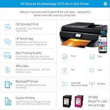 Hp printers available for free Hp Deskjet 5275 All In One Ink Advantage Wifi Printer With Fax Adf Duplex Printing Black With Voice Activated Printing Works With Alexa And Google Assistant Buy Online In El Salvador At Elsalvador Desertcart Com Productid 76451556