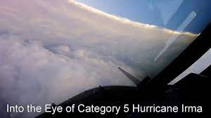 Flying Into The Eye Of Hurricane Irma Youtube