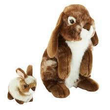 Fao Schwarz 12 Inch Rabbit With Bunny Brown White Fao Schwarz Toys R Us Fao Schwarz Baby Plush Rabbit Baby