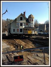 Moving a house to a new foundation. Moving Day Part 2 06880