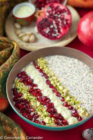 This is over my 300 calorie limit for this post, but if you don't care about that, this one is to sweet and yummy! Healthy Vegan Overnight Oats With Pistachios Rosewater Pomegranate Cinnamon Coriander