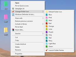 Paint Folders Different Colors For Quick Id With This Free
