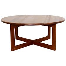 Eve teak rectangular wood outdoor coffee table. Mid Century Modern Danish Round Teak Coffee Table 1960s At 1stdibs