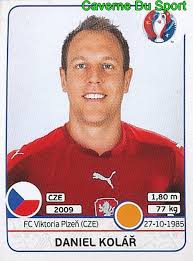 395 DANIEL KOLAR CESKA REPUBLIKA FC.VIKTORIA PLZEN STICKER EURO 2016 PANINI 