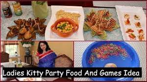 Ladies Party Kitty Party Food And Game Ideas Hosting a kitty party is a difficult task as it requires a lot of preparation. ladies party kitty party food and game ideas indian party snack ideas kitty party game ideas