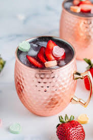 Alcoholic Drinks Best Strawberry Moscow Mule Recipe Easy And Simple Alcohol Drinks