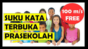 See more ideas about prasekolah, aktiviti prasekolah, tadika. Free Suku Kata Terbuka Prasekolah 100 M S Youtube