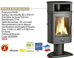 Offre Poele A Bois Melville Invicta Chez Bricomarche