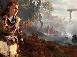 Костюм следопыта шторма и мощный лук племени карха. Sony Confirms Horizon Zero Dawn Is Coming To Pc The Verge