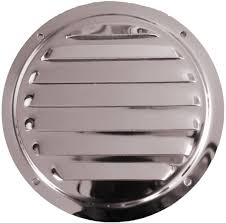 Home depot dryer vent outside cover. 127mm Round Stainless Louver Air Vent Cover