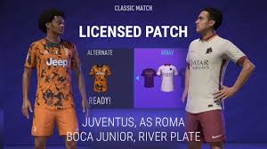 Highest rated boca juniors fifa 21 items. Fifa 21 Licensed Patch Real Name Kits Juventus As Roma Boca Juniors River Plate Youtube
