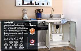 Bulaşık makinesi alırken mutlaka aynı gruptaki ürünleri karşılaştırmalısınız. Sanivite 4 Unite Girisli Mutfak Pis Su Gideri Tahliye Pompasi Fiyati