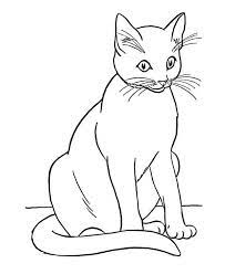 Gatos Paginas Para Colorear Imprime 100 Imagenes Gratis En Blanco Y Negro Gratis Los gatos, al igual que los perros, son mascotas muy queridas por los ninos. gatos paginas para colorear imprime