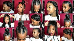 This long hairstyle for straight hair can be worn by any woman with any face shape. 13 Styles For Straightened Natural Hair 1k Giveaway Youtube