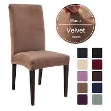 Please refer to product size before purchase. 1 4 6 Thick Plush Dining Room Chair Cover Stretch Elastic Slipcovers Restaurant For Banquet Folding Hotel Chair Covering Flash Sale F70f Goteborgsaventyrscenter