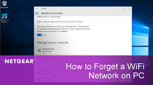 This is common on laptops, and will likely require you to press the fn. How To Delete A Wireless Network Profile In Windows 10 Answer Netgear Support