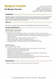Start a free workable trial and post your ad on the most popular job boards today. Deli Manager Resume Samples Qwikresume