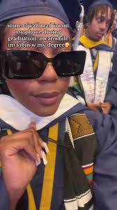 i got my degree and the video to prove it😘 go be mad abt something else🤣  #alumna