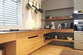 open part in kitchen block gives air and space keuken interieur keuken inspiratie keuken idee