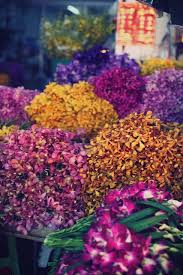 Bangkok Flower Market Flower Market Flowers Bangkok